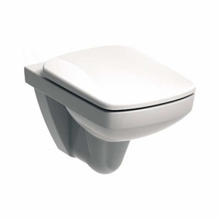 NOVA PRO унітаз підвісний, прямокутний, Rimfree, з сидінням з матеріалу Duroplast Soft Close