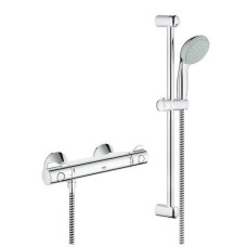 Grohtherm 800 Термостат з душовим набором 600, зовнішній монтаж, хром
