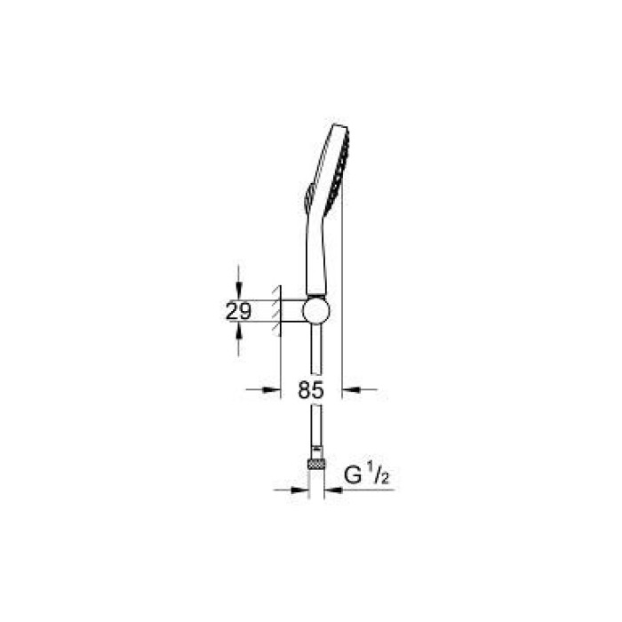 Душевой набор Grohe Power&Soul Cosmopolitan