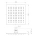 Лейка верхнего душа Imprese SQ200B
