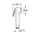 Trigger Spray Гигиенический душ, 1 вид струи, хром
