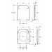 MODO сидіння для унітазу з матеріалу Duroplast, антибактеріальне, Soft Close (пол.)