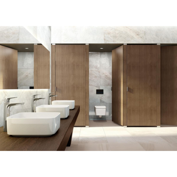 INSPIRA раковина-чаша 370*370мм, Square, с керамич. декоративной крышкой донного клапана
