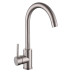 Смеситель для кухни LOTTA 55401-SS,  сталь, 35 мм