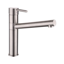 Смеситель для кухни LOTTA 55402-SS,  сталь, 40 мм