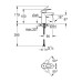 Смеситель для умывальника GROHE BauLoop 23337000 054643