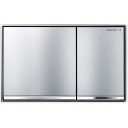 Змивна клавіша GEBERIT Sigma 60 115.640.GH.1 подвійний змив,шліфований хром