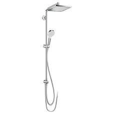Crometta E 240 1jet Showerpipe Reno Душевая система EcoSmart 9 л / мин, хром