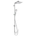 Crometta E 240 1jet Showerpipe Reno Душова система EcoSmart 9 л/хв, хром