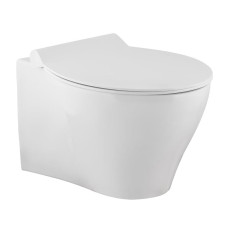 IBERIA Rimless унітаз 550*355*400 мм підвісний, сидіння тверде Slim slow-closing