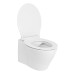 IBERIA Rimless унітаз 550*355*400 мм підвісний, сидіння тверде Slim slow-closing