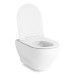 OLIVA Rimless унітаз 525*365*400мм підвісний у комплекті з сидінням Slim slow-closing