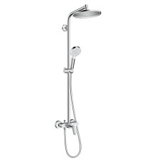 Crometta S 240 1jet Showerpipe Душова система з одноважільний змішувач, хром
