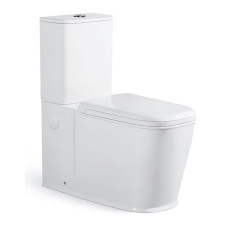 PUERTA RIM компакт 690*380*790мм, гор. выпуск, нижний подвод, бачок 3/6л, сиденье твердое slow-closing