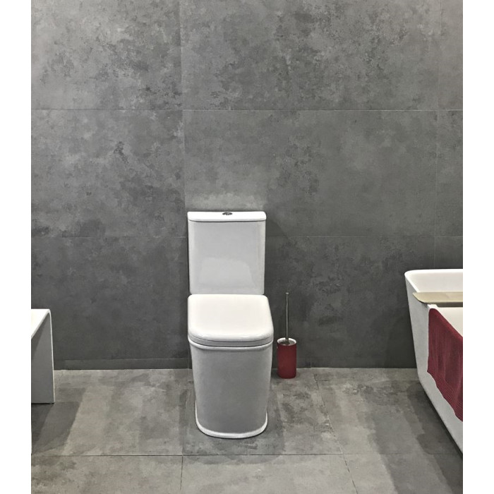 PUERTA RIM компакт 690*380*790мм, гор. выпуск, нижний подвод, бачок 3/6л, сиденье твердое slow-closing