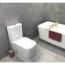PUERTA RIM компакт 690*380*790мм, гор. выпуск, нижний подвод, бачок 3/6л, сиденье твердое slow-closing