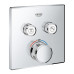 Термостат для душу GROHE Grohtherm SmartControl, зовнішня частина, на 2 споживача