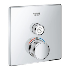 Термостат для душа GROHE Grohtherm SmartControl , встраиваемый без подключения шланга  35 600 000