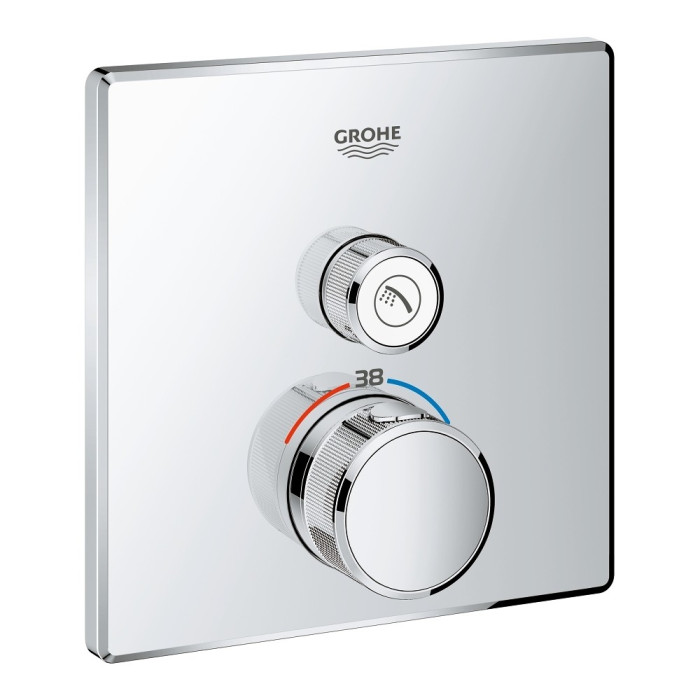 Термостат для душу GROHE Grohtherm SmartControl, що вбудовується без підключення шланга 35 600 000