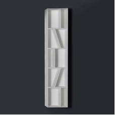 Шафа підвісна відкрита, кам'яна Solid surface 300*200*1450mm
