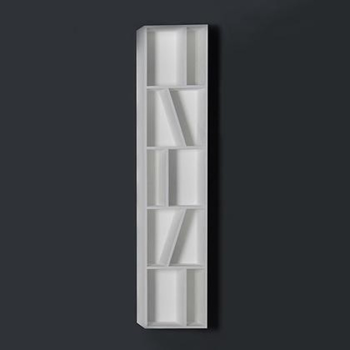 Шафа підвісна відкрита, кам'яна Solid surface 300*200*1450mm