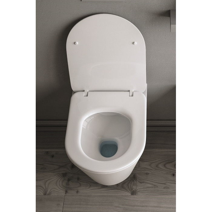 AIVA Rimless 530*355 *420 мм підвісний унітаз з сидінням Slim slow-closing