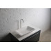 Умивальник 59,5*34,5*10,5см накладний кам'яний Solid surface