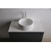 Раковина накладная каменная  круглая Solid surface ø420*150 mm