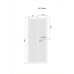 Двері для душової кабіни EGER bifold 80*195 мм