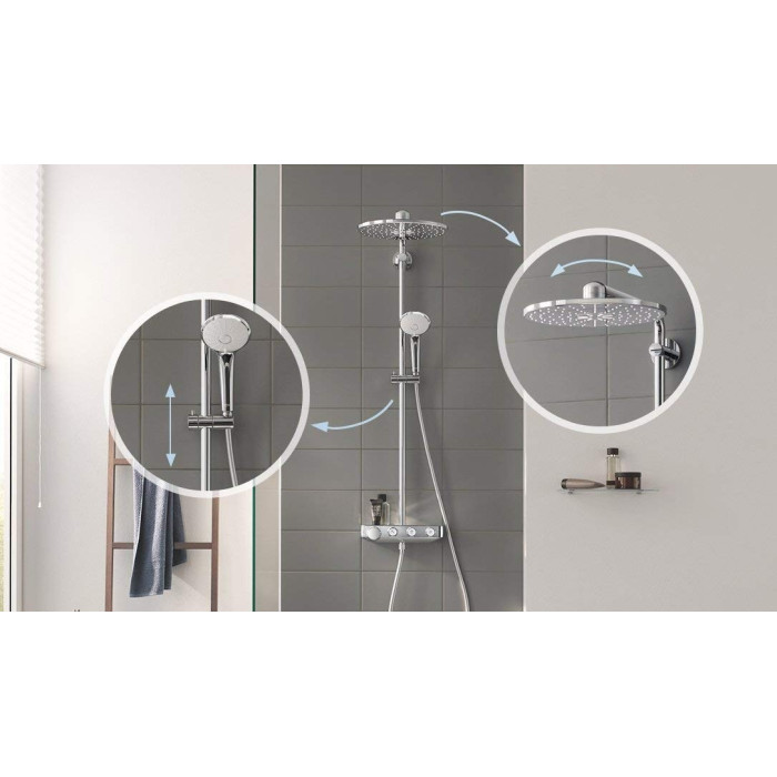 Euphoria SmartControl System 310 душова система з термостатом