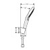 Душевой набор HANSGROHE Raindance Select S 120