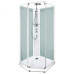 Задние стенки душевой пятиугольной кабины  IDO SHOWERAMA 10-5 Comfort  100*100см, белый профиль/матовое стекло