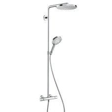 Raindance Select S Showerpipe Душевая система 240 1jet P, Powder Rain, с термостатом, хром