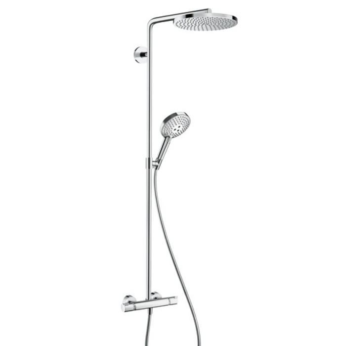Raindance Select S Showerpipe Душова система 240 1jet P, Powder Rain, з термостатом, хром Raindance Select S Showerpipe Душова система 240 1jet P, Powder Rain, з термостатом, хром