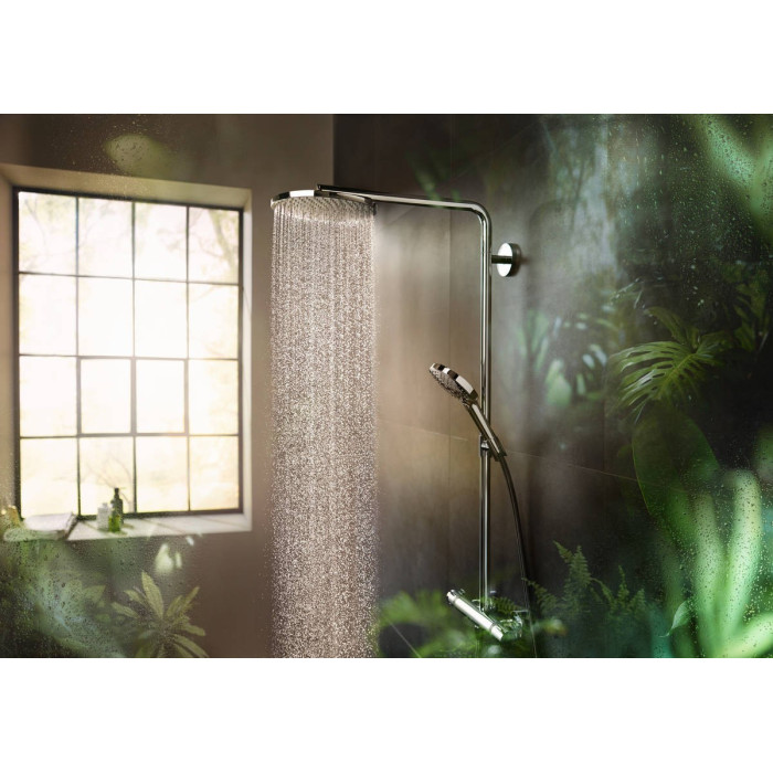 Raindance Select S Showerpipe Душевая система 240 1jet P, Powder Rain, с термостатом, хром