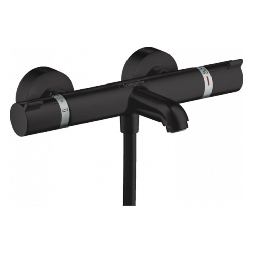 Термостатический смеситель для ванны Hansgrohe Ecostat Comfort Matt Black (13114670)