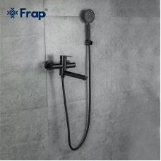 Змішувач для ванни Frap F32801-6, чорний