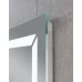 Дзеркало з LED-підсвічуванням MIXXUS Light MR01-700x500 годинник, антизапотівання