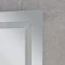 Дзеркало з LED-підсвічуванням MIXXUS Light MR01-700x500 годинник, антизапотівання