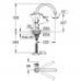 Смеситель для кухни GROHE BAUCLASSIC 31234001 однорычажный, хром