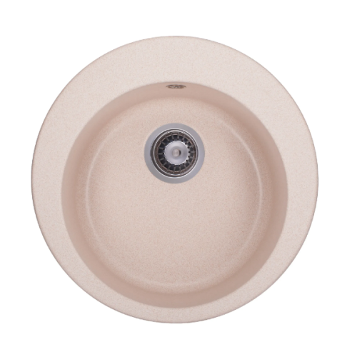 Мийка GRANADO VITORIA 506x506x210 кругла avena+сифон