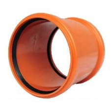 Муфта для наружной канализации ПВХ 110 мм TEHNO WORLD