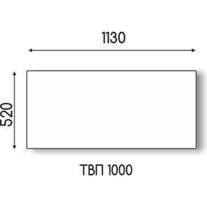 Гібридний обігрівач TWP 1000 R Standart