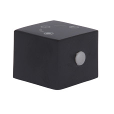 Ручка Qtap (25,7x32x32) для душевой системы скрытого монтажа на два потребителя Gemini Gunmetal Black PVD QTGEM257323250062