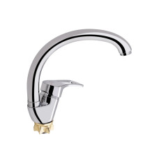 Змішувач для кухні бічний d-40 LIDZ Agata, хром