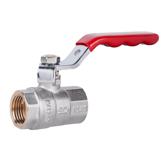 Кран шаровой SD Plus 1/2" ВР для воды (рычаг) SD600NW15PN40