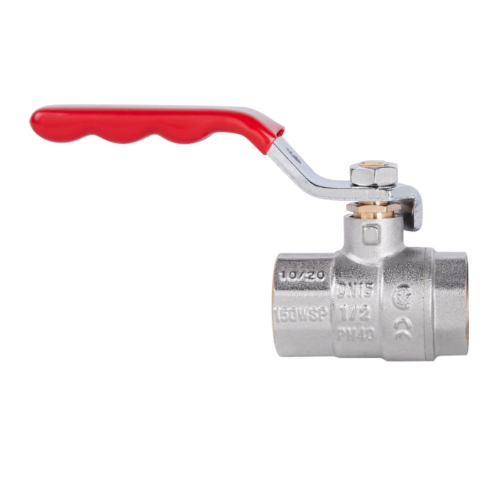 Кран шаровой SD Plus 1/2" ВР для воды (рычаг) SD600NW15PN40