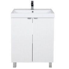 Тумба для умывальника 60-Fabio (комплект) АКВАРОДОС Фабио (2 дверцы ) белыймат