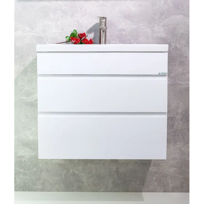 Тумба підвісна для умивальника 70-Graff Alesandro (комплект) Solo Barco Blanco (2 ящика.)
