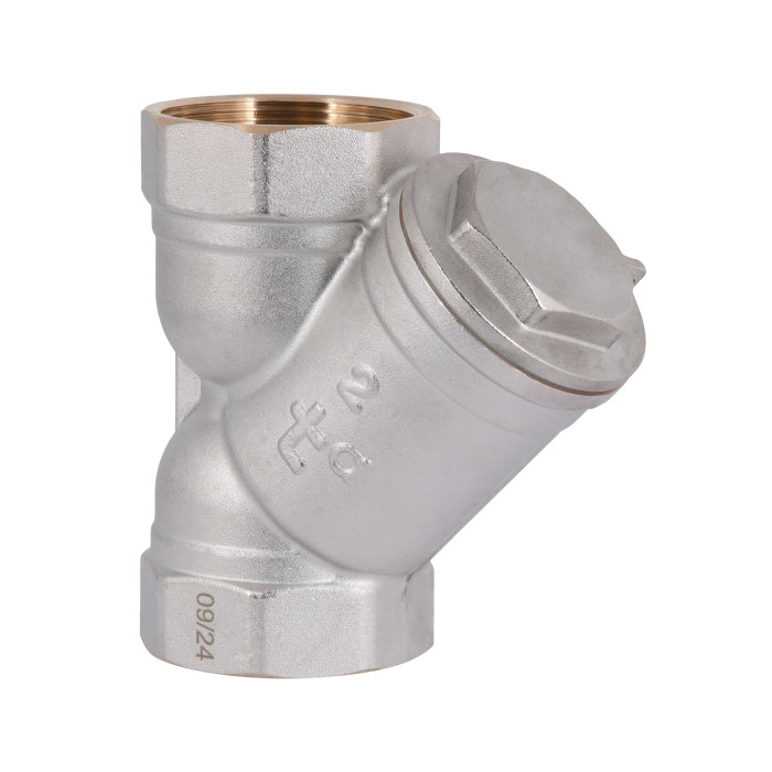 Фильтр грубой очистки Thermo Alliance Standart 2"ВВ никель для воды косой TAS124W50 Фильтр грубой очистки Thermo Alliance Standart 2"ВВ никель для воды косой TAS124W50